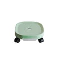 thumbnail image 1 of Plateau de Pot Portable de Remplacement Couleur Unie Rectangulaire Réutilisable Lavable pour Bureau Balcon Vase avec Frein Vert Taille 2, 1 of 1