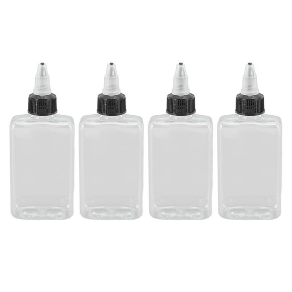 Oil Bottle, 100ml Large Capacity Reusable Seasoning Bottle 4 Pcs For Camping For BBQ