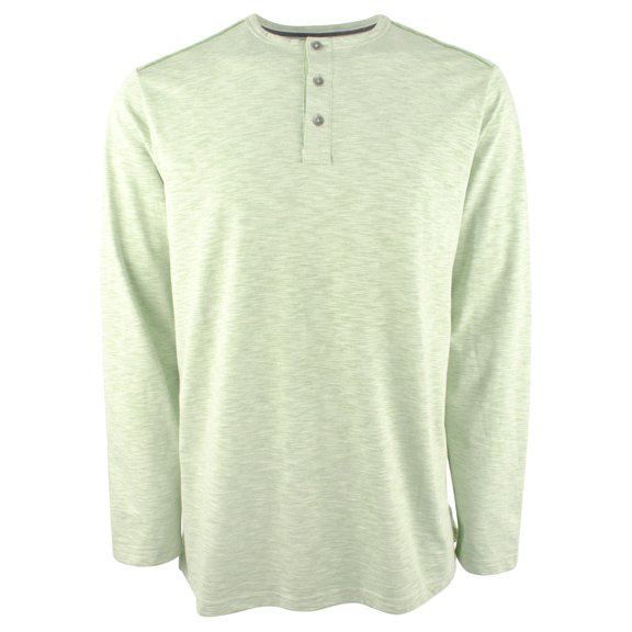Men's Fray Day Harbor Henely Long Sleeved Shirt-PG-M
