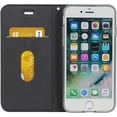 thumbnail image 5 of iPhone 7/8 Case with Wrist Strap, Classic PU Leather Wallet Case Slim Flip Folio with Card Holder,Kickstand Feature Magnet Closure Case Cover for iPhone 7/8,iPhone SE (2020 Edition),Navy Blue, 5 of 16