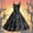 Black, variant on Women Casual Tennis Dress for Women Modern Everyday Attire with Versatile Suitable for Parties and Events Black L