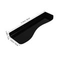thumbnail image 2 of FESTFENDS 1Set Black Acrylic Wall Mounted Shoe Rack Adjustable Display Stand for Entryway Living Room Bedroom, 2 of 8