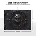 thumbnail image 2 of Fotbe Ornate Dark Skull Book Alfombrilla de Secado para Cocina con Estampado, 18x24 Pulgadas, 2 of 7
