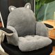 thumbnail image 3 of Cojín para silla de oficina de felpa con dibujos de animales, soporte Lumbar antideslizante rosa, almohadas suaves y cómodas, regalo para estudiantes, 3 of 5