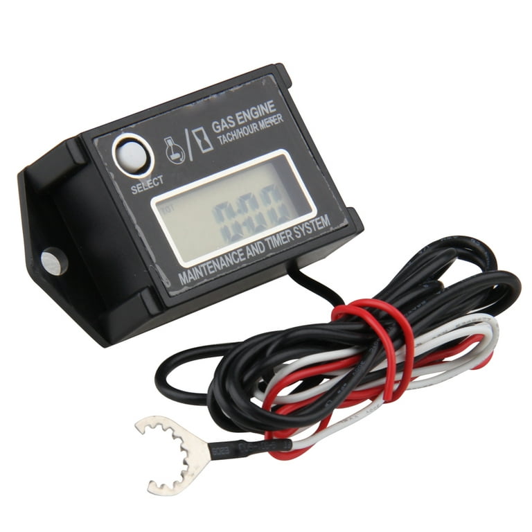 Waterproof Digital Hour Meter Tachometer RPM METER For dirt quad bike –  GOandStOp