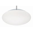thumbnail image 2 of 56894-CH-WG Craftmade Lighting Gaze - 1 Light Pendant In Contemporary Style-8 Inches Tall and 14 Inches Wide-Chrome Finish-Frost White Glass Color, 2 of 6