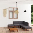 thumbnail image 1 of vidaXL 7 Piece Garden Lounge Set with Cushions Solid Acacia Wood, 1 of 5