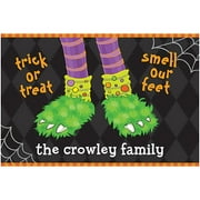 Angle View: Personalized Halloween Doormat - Trick or Treat