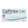 thumbnail image 2 of Ceftrex Ceftriaxona 1 g I.M. 1 g solución inyectable, 2 of 4