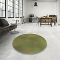 thumbnail image 4 of Ahgly Company Machine Washable Indoor Rectangle Transitional Dark Golden Rod Brown Area Rugs, 2' x 4', 4 of 7