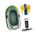 thumbnail image 4 of Inflatable Kayak Inflatable Dinghy Boat Boat Floats Lake Floats Inflatable Recreational Touring Kayak Water Raft for Travel Outdoor Rafting 1 person with paddle, 4 of 8