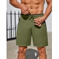 thumbnail image 6 of Pinspark Men's Athletic Running Shorts 7" Mesh Quick Dry Workout Shorts with Zipper Pockets Lightweight Gym Shorts, 6 of 8