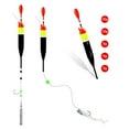 thumbnail image 4 of 5pcs Fishing Floats and Bobbers Slip Bobber Balsa Floats Fishing Tackle Fishing Bobbers for Saltwater Fishing, 4 of 9