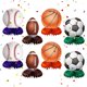 thumbnail image 1 of Béisbol Fútbol Baloncesto Mesa Centríacos Panal Decoraciones Fiesta Cumpleaños 8/16pcs para Amantes Del Deporte, 1 of 9