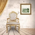 thumbnail image 3 of Hollihocks Art 26x26 Gold Ornate Wood Framed with Double Matting Museum Art Print Titled - Down on the Farm II, 3 of 4