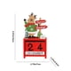 thumbnail image 3 of onlyliua para El Hogar Adornos Navideños Marionetas de Madera Navideñas Adornos de Decoración de Escritorio Navideño Adorno de Cuenta Regresiva, 3 of 6