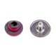 thumbnail image 5 of 50 Sets Remaches de Metal Forma forma forma forma Artesanía de material cuero Adorno de Ropa Accesorios Rosa roja, 5 of 9