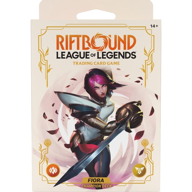 Riftbound League of Legends TCG : Deck de Champion Forgé d'Esprit - Fiora