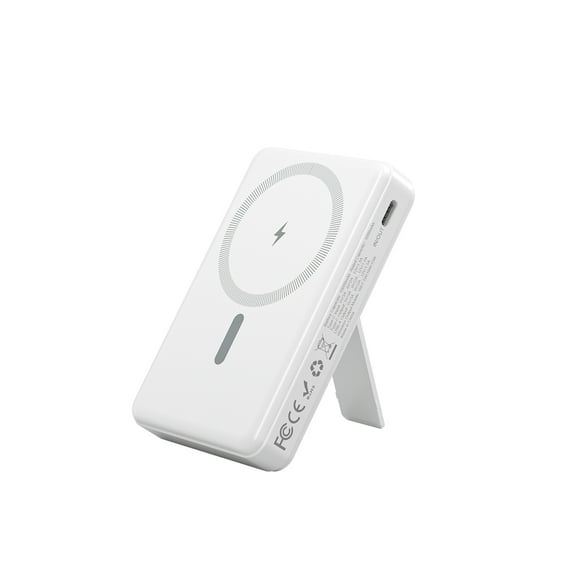 10000mAh MagSafe Power Bank, 15W Wireless Magnetic Portable Charger & 22.5W PD USB-C, LCD for iPhone 15/16/14/13/12 Pro/Pro Max/Plus/Mini -PGYOB W01