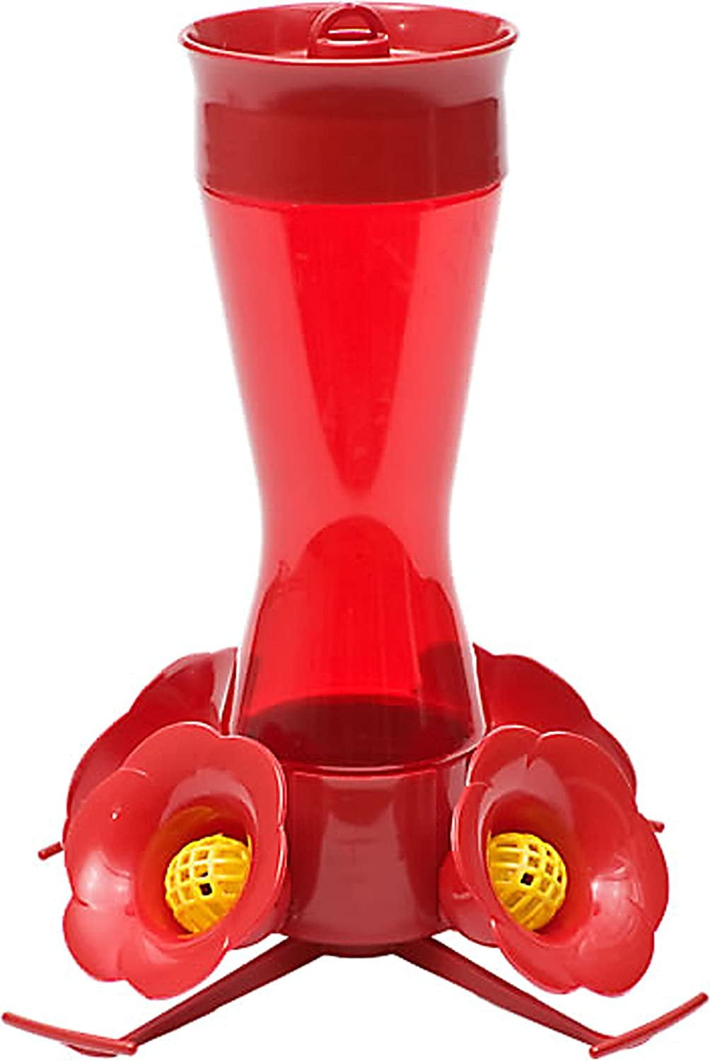 Mangeoire à Colibris Perky-Pet 403cp - Plastique Rouge, Nectar Inclus, 8 Onces (226.8g)