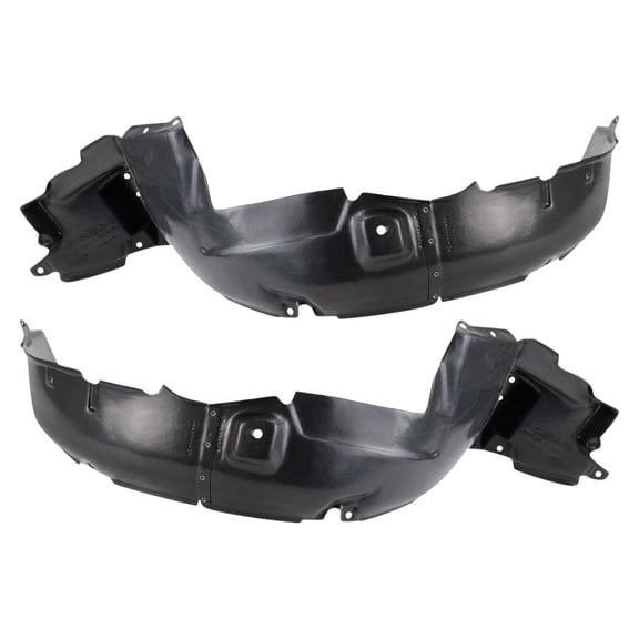 TRQ Inner Fender Liner Set Fits Select 2005-2006 Hyundai Tiburon HY1250109 HY1251109