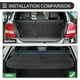 thumbnail image 3 of Tablero de cubierta de carga para automóvil Unique Bargains para Ford Fiesta 2018-2022, cubierta de carga del maletero, sombra de la tapa del maletero, tablero de privacidad del maletero negro, 3 of 7