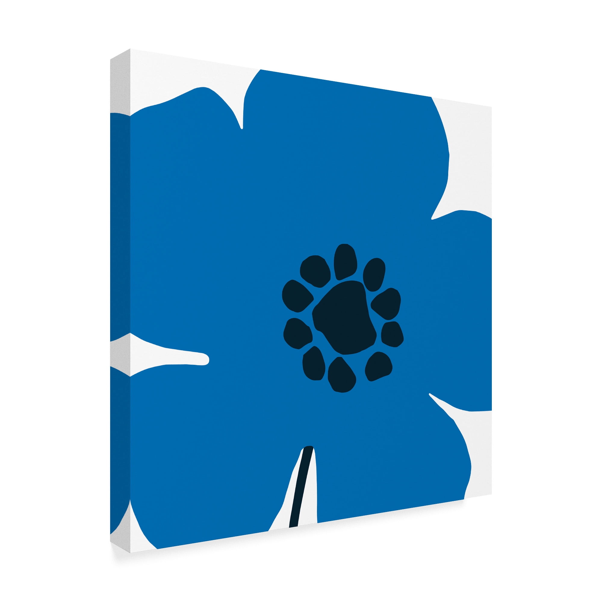 Trademark Fine Art 'Pop Art Floral I' Canvas Art by Wild Apple Portfolio