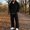 Black, variant on Mens Track Suits 2 Piece Set Sweatsuit Fleece Zip Up Hoodie and Sweatpants Jogging Suit Lounge Outfit Ropa De Gym para Hombre Black M