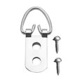 thumbnail image 1 of WRITWAA 50Pcs Frame Hanging Hooks Metal D Rings for Digital Painting 11.8x0.63x0.2in, 1 of 7