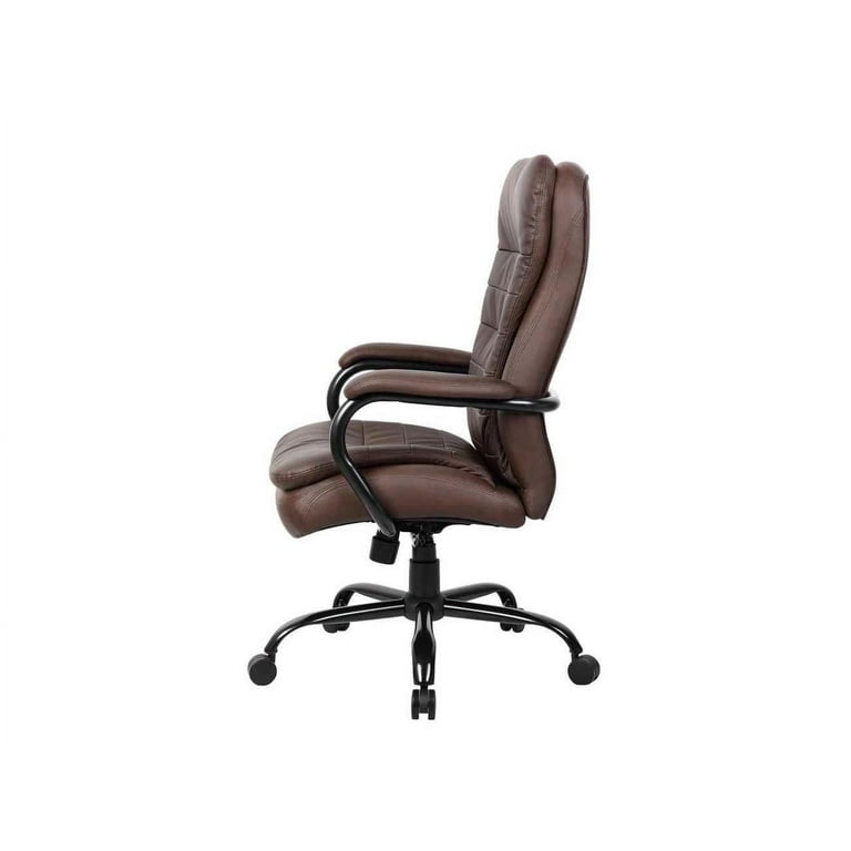 Boss office heavy duty double plush chair discount