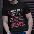 thumbnail image 2 of Gisele Name And God Said Let There Be Gisele TShirt, 2 of 6
