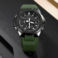 thumbnail image 4 of Quartz Electronic Watch, Double Movement Alarm OD Green Waterproof Multi Functional Analog Digital Sports Watch  for Daily Life for Man, 4 of 8
