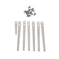 thumbnail image 1 of Paquete de 1 hoja de resortes planos de clarinete Sunnimix Muelles planos para clarinete, 1 of 7