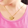 thumbnail image 6 of GKNET Golden Eagle 24K Gold Plated Pendant 50CM/60CM Necklace Chains Fashion Jewelry, 6 of 7