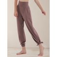 thumbnail image 6 of Wide Leg Yoga Pants for Women Loose Cozy Sweatpants High Waisted Lounge Flowy Pants with Pockets Carmine M, 6 of 10