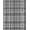 Black, Pattern 1, variant on ODIKA 4'x6' Machine Washable Non-Slip Area Rug, Classic Monochrome Parallel Bands Decorative High Traffic Rug, Black, 611986
