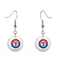 Texas Rangers Swarovski Pick Off Earrings