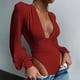 thumbnail image 1 of Body con Cuello en V NikouMX profundo de manga larga cintura alta, 1 of 6