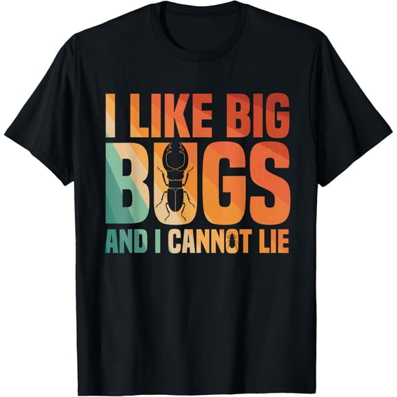 Cool Bug Art For Boys Kids Toddler Bug Lover Entomology T-ShirtMen's and women's gift, black and white T-shirt, size: Extra large S-4XL