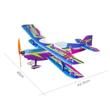 DWH E2501 PT-17 RC Airplane Aircraft Foam Plane 450mm Wingspan Outdoor Flight Toys For Adults Kids Boys Diy Assembly Model Kit Version