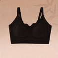 thumbnail image 5 of Fatuov Wireless Bra for Women Adjustable Straps Breathable Bra Solid Color Push Up Full Coverage Sleep Bra 40B, 5 of 5