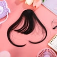 thumbnail image 4 of SHINYPASING Fake Hair Pieces Wavy Bangs Hair Clip High Temperature Fiber for Women Everyday Use 1Pack, 4 of 7