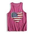 thumbnail image 5 of USA Tank Tops Women Funny 4th of July Shirts Sleeveless Patriotic T Shirt American Flag Graphic Loose Tanks, 5 of 5