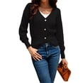 thumbnail image 1 of Txlixc Cardigan de primavera y otoño para mujeres Txlixc moda, 1 of 9