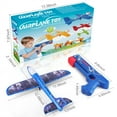 thumbnail image 6 of Growsly 4 Pack Catapult Airplane Glider Toy for 4-12 Kids, Red, Orange, Blue, Green, 6 of 6