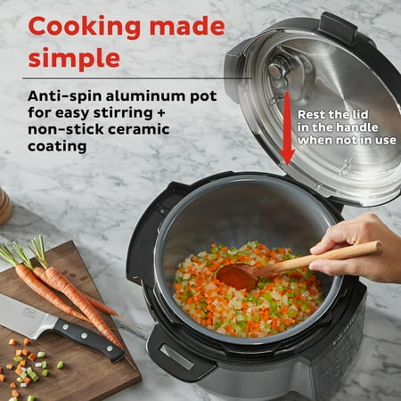 Instant Pot Chef Series 8 Qt Pressure Cooker and Multi-Cooker