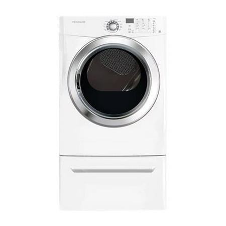 Frigidaire FFSE5115PW 7.0 Cu. Ft. Classic White Stackable with Steam Cycle Electric Dryer