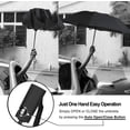 thumbnail image 5 of Umbrella Windproof Travel Umbrella Compact Folding Reverse Umbrella，black, 5 of 5