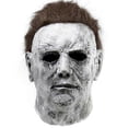 thumbnail image 1 of Halloween Festival Michael Myers Horror Latex Mask Deluxe Latex Headgear Party Cosplay Fancy Dress Costume, 1 of 1