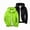 Army Green, variant on Boys 2 Pack Softshell Hooded Jacket Waterproof Windbreaker Outdoor Casual Zip Up Size 3-12 Clear Size 7